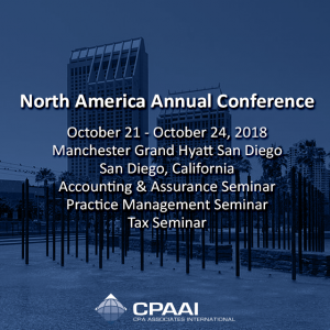 North America Annual Conference October 21 – October 24, 2018 Grand Hyatt San Diego…