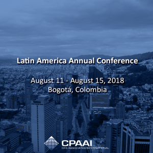 Latin America Annual Conference #CPAAI August 11 – August 15, 2018 #Quimbaya – Eje…