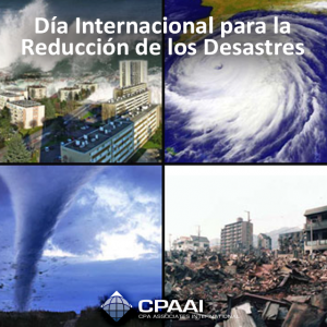 #DíaInternacionalparalaReduccióndelosDesastres