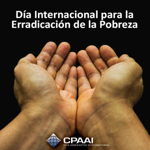 #DíaInternacionalparalaErradicacióndelaPobreza