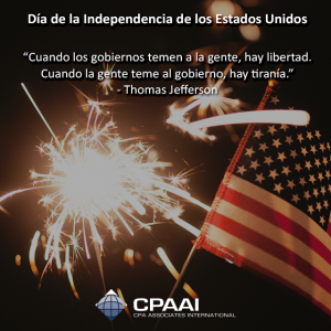 Día de la Independencia de los Estados Unidos