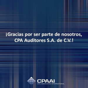 CPA Auditores , de is a firm of auditors and business consultants. Our highly…