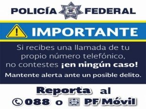 Por esta razón no debes contestar llamadas de tu propio número. #CPAAIrecomienda