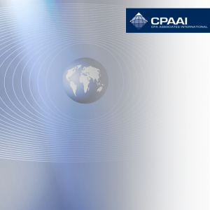 Al forjar fuertes vínculos con otros miembros de CPAAI, puedes proporcionar un servicio multinacional…