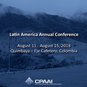 “Latin America Annual Conference August 11 – August 15, 2018 Quimbaya – Eje Cafetero,…