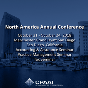 North America Annual Conference October 21 – October 24, 2018 Manchester Grand Hyatt-San Diego…