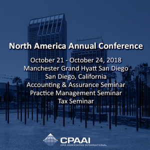 North America Annual Conference October 21 – October 24, 2018 Grand Hyatt San Diego…
