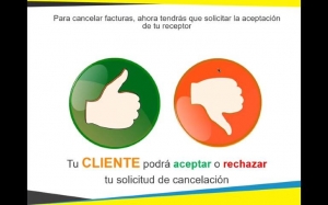 Cancelación con aceptación de CFDI vía Solucionesi CONTPAQi
