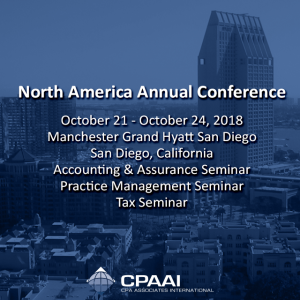 North America Annual Conference October 21 – October 24, 2018 Manchester Grand Hyatt-San Diego…
