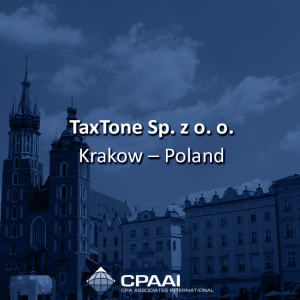 TaxTone Sp. z o. o. A tax advisory company established in #Krakow, with an…