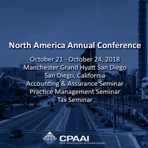 North America Annual Conference October 21 – October 24, 2018 Manchester Grand Hyatt San…