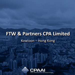 FTW & Partners CPA Limited is an innovative firm of accountants based in Hong…