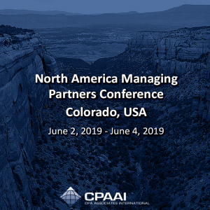 North America Managing Partners Conference – Colorado, United States of America June 2, 2019…