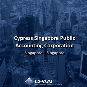 Cypress Singapore PAC is a well established firm in Singapore. Our core competences are…