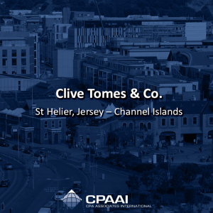 Clive Tomes & Co is a firm of Chartered Accountants with three Partners. Locally,…